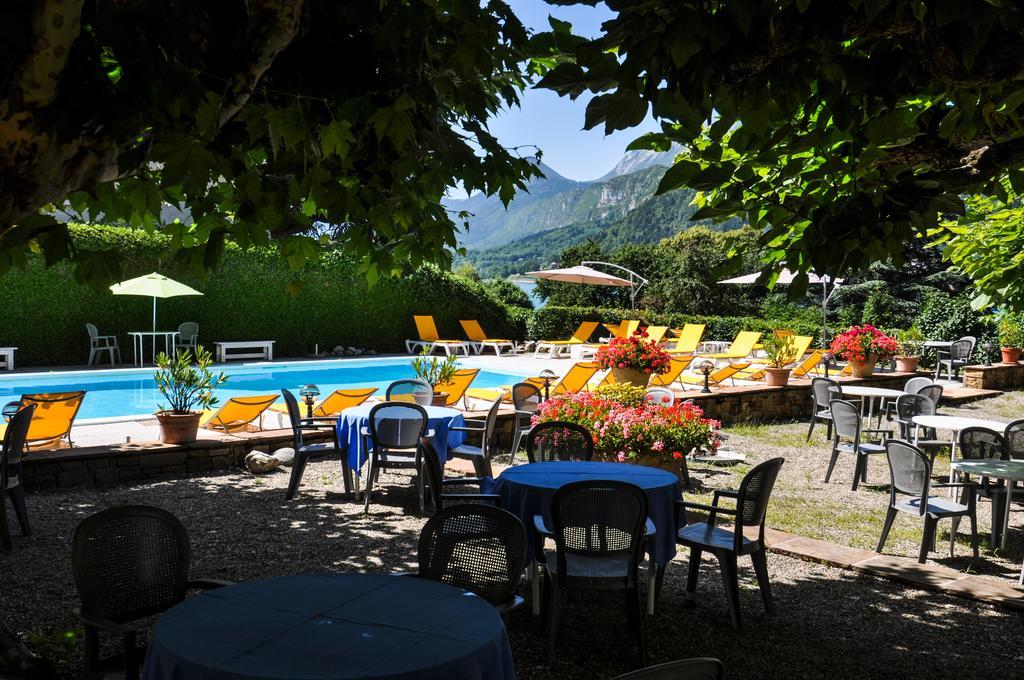 Hotel Du Lac Talloires Bagian luar foto