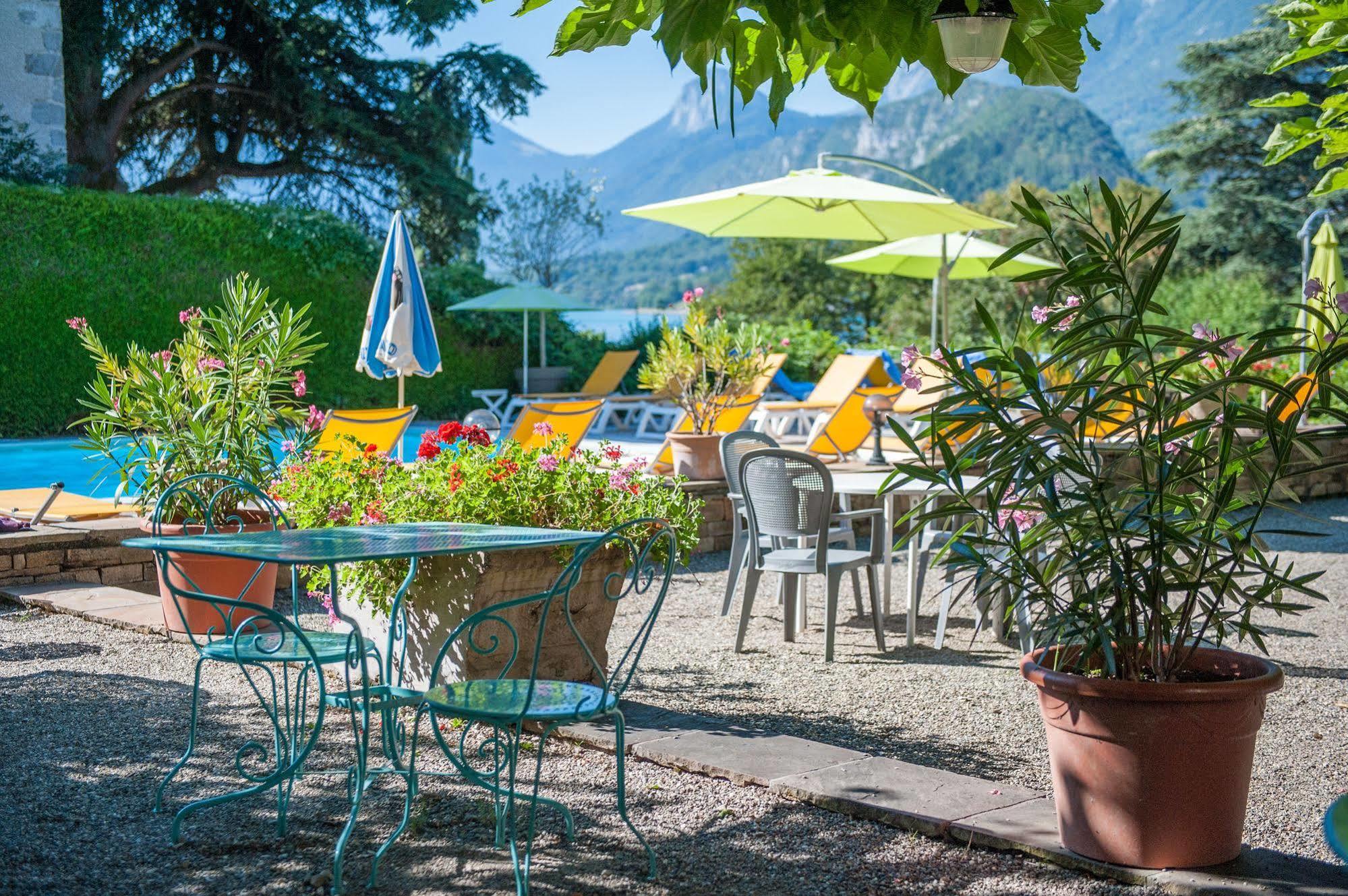 Hotel Du Lac Talloires Bagian luar foto